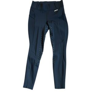 Kerrits Kids Coolcore Silicone Full Leg Riding Tech Tight Youth S (6/7) Black